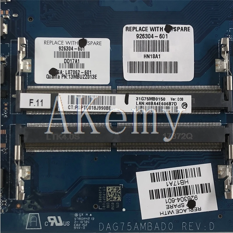 AKEMY для For HP павильон мощность TPN-Q193 15-сертификатом от сертификационной 15T-CB