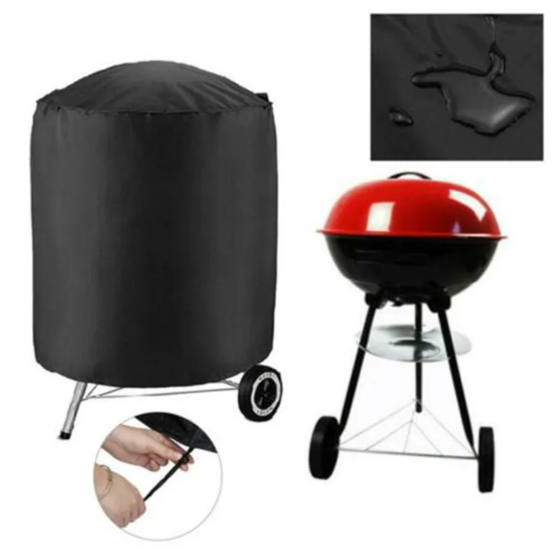 

BBQ Grill Barbecue Waterproof Cover Gas Grill Outdoor Protector For Weber Kettle