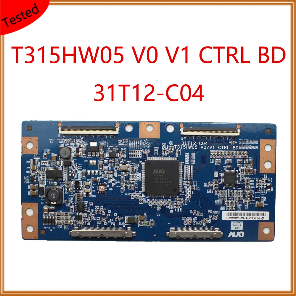 

T CON Board T315HW05 V0 V1 CTRL BD 31T12-C04 T Con Card For TV Professional Test Board Plate Display Card Original T-CON Board