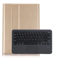 2020 smart bluetooth keyboard with touchpad tablet cover for samsung galaxy tab s6 lite 10 4 p610 p615 bluetooth keyboard case