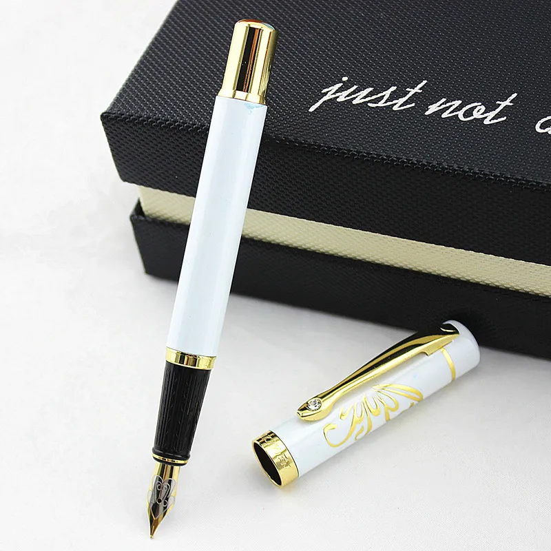 Алмазная ручка с зажимом металлическая чернильная наконечником 0 5 мм