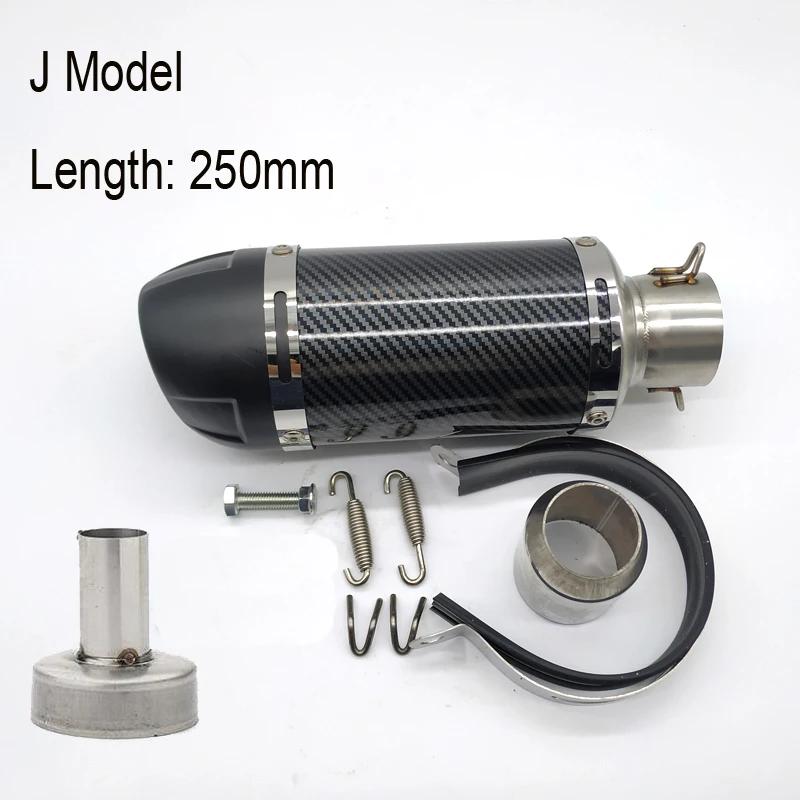 Выхлопная труба MOTERCROSS выхлопная мотоциклетный глушитель Nmax CRF 230 Z750 CB400 ER6N GY6