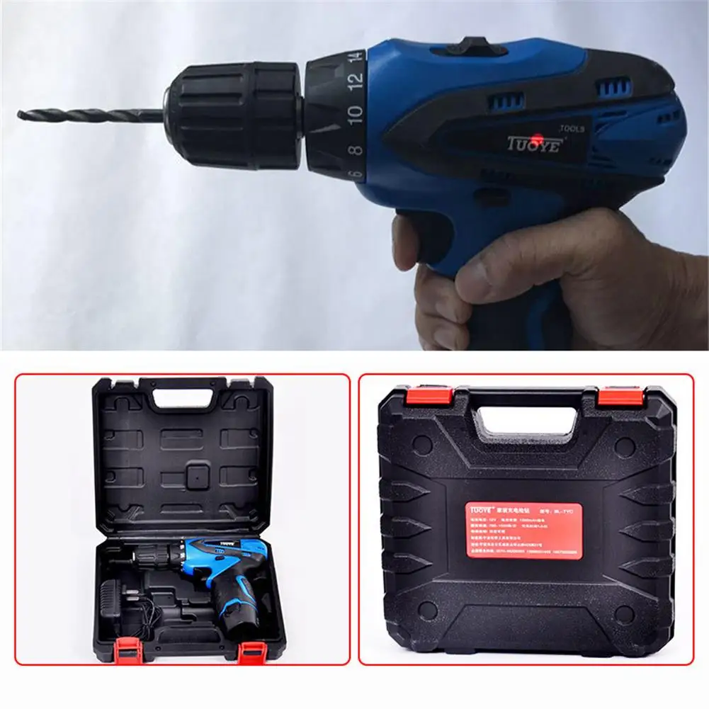 Многофункциональная перезаряжаемая ручная электрическая дрель с регулировкой