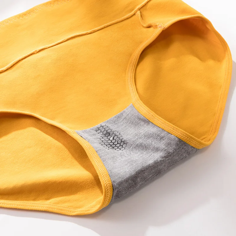 ROMEWEAR Brand Women's Underwear Briefs High Waist Pure Cotton Panties Ladies Hip Shaping Intimates Lingerie Female Underpants | Женская