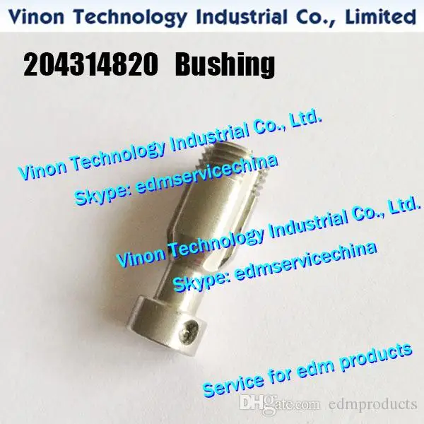 204314820 edm Bushing for 104329700 Chamber. 100445225 104329690 ROBOFIL 290 300 310 500 Pin with tube 431.482.0