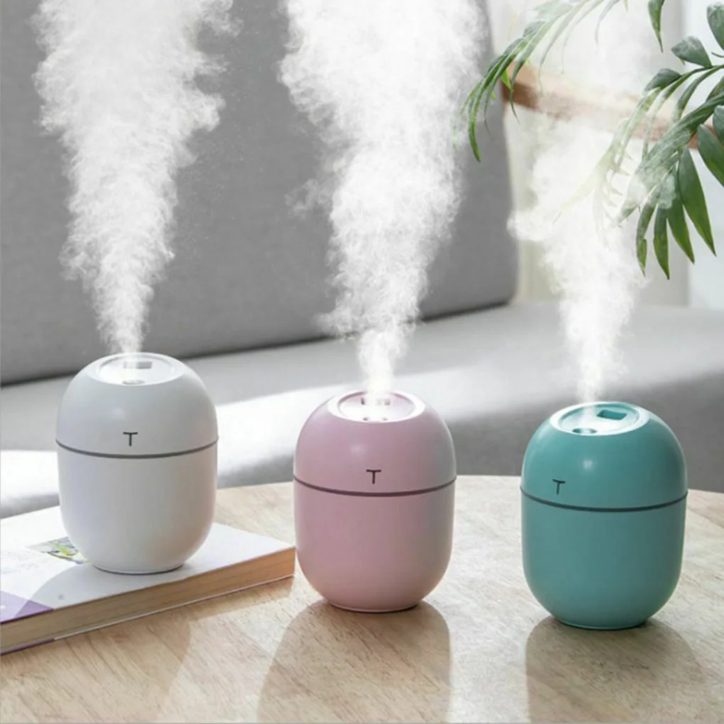 

200ML Air Freshener For Homes Mini Humidifier Romantic Light USB Essential Oil Diffuser Car Purifier Aroma Anion Mist Maker 2021