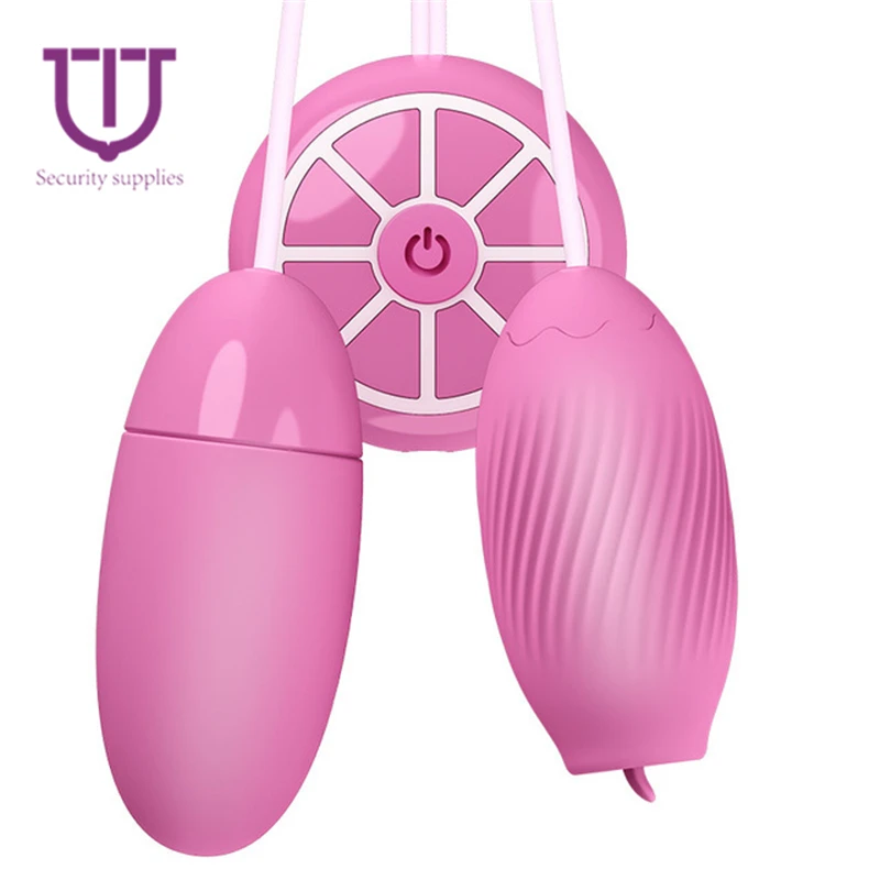 Вращающийся Одноязычный и двухязычный вибрирующий яйцо зарядка многочастотная