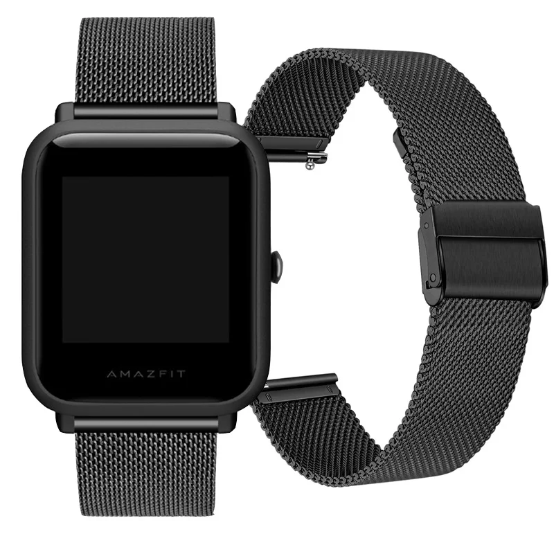 

Mesh band for Amazfit Bip Replace for Xiaomi Huami Amazfit GTS Band Bracelet Huami Amazfit Bip Bit Lite Wrist Strap 20mm