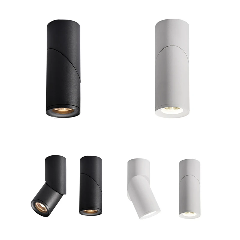 

Складной вращающийся 360 ° светодиодный локальный светильник 3 Вт 5 Вт 7 Вт 12 Вт 15 Вт COB светодиодный потолочный светильник прожекторов AC110-220V с...