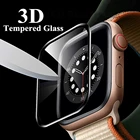 3D закаленное стекло для Apple Watch серии 3 2 1 42 мм 38 мм HD, полное покрытие, Защита экрана для Apple Watch 4 5 6 SE 40 мм 44 мм