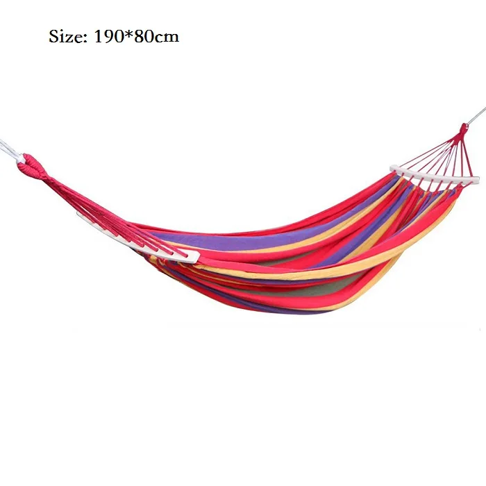 Hammock 190x80cm Переносное кресло-качалка, гамак, подвесное веревочное кресло, кресло-качалка с 2 подушками для внутреннего и наружного сада, новинка, Прямая поставка - Цвет: Hammock 190x80cm