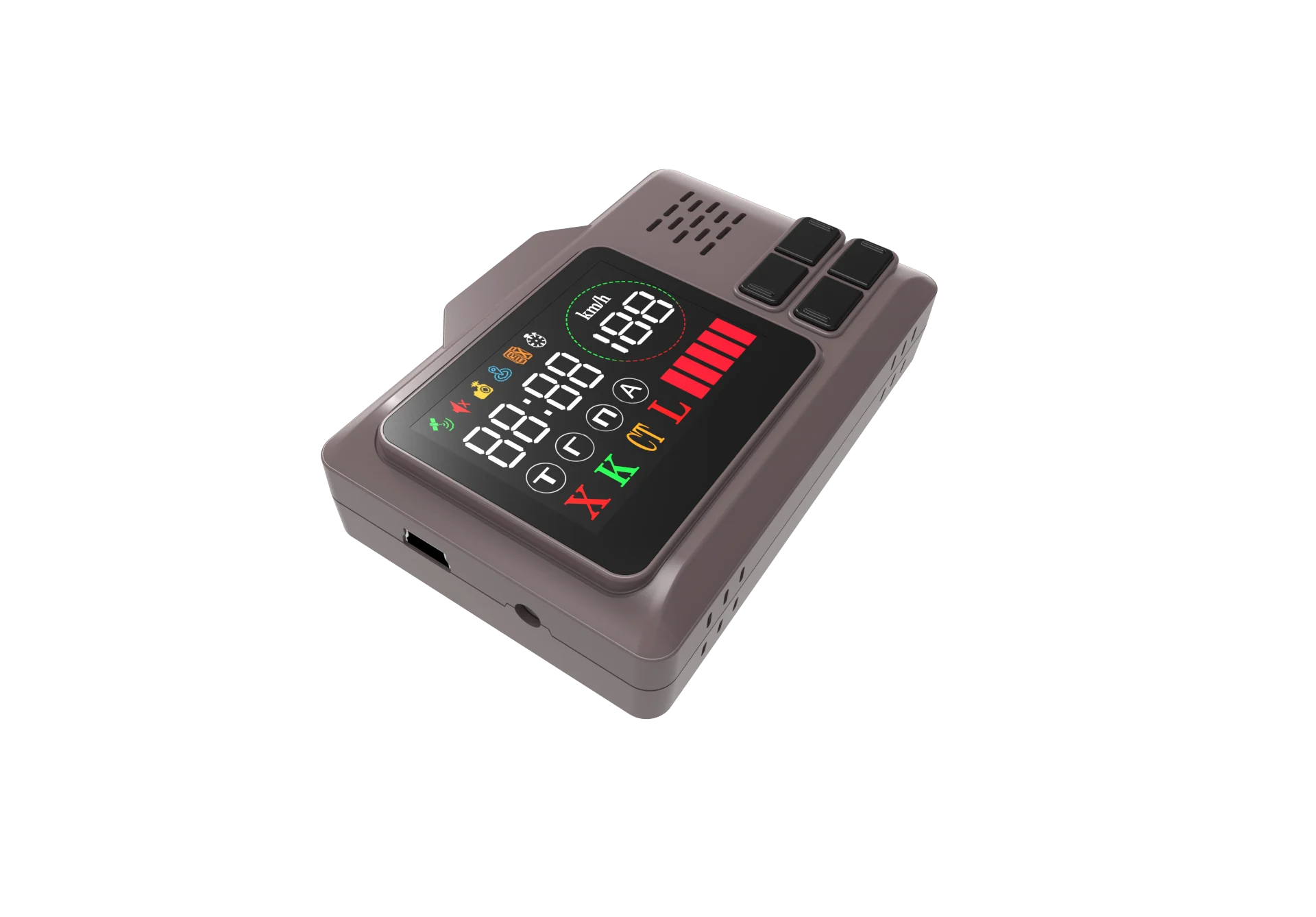 Автомобильный антирадар Karadar Pro980 с Gps и надписью полицейский Радар для России |