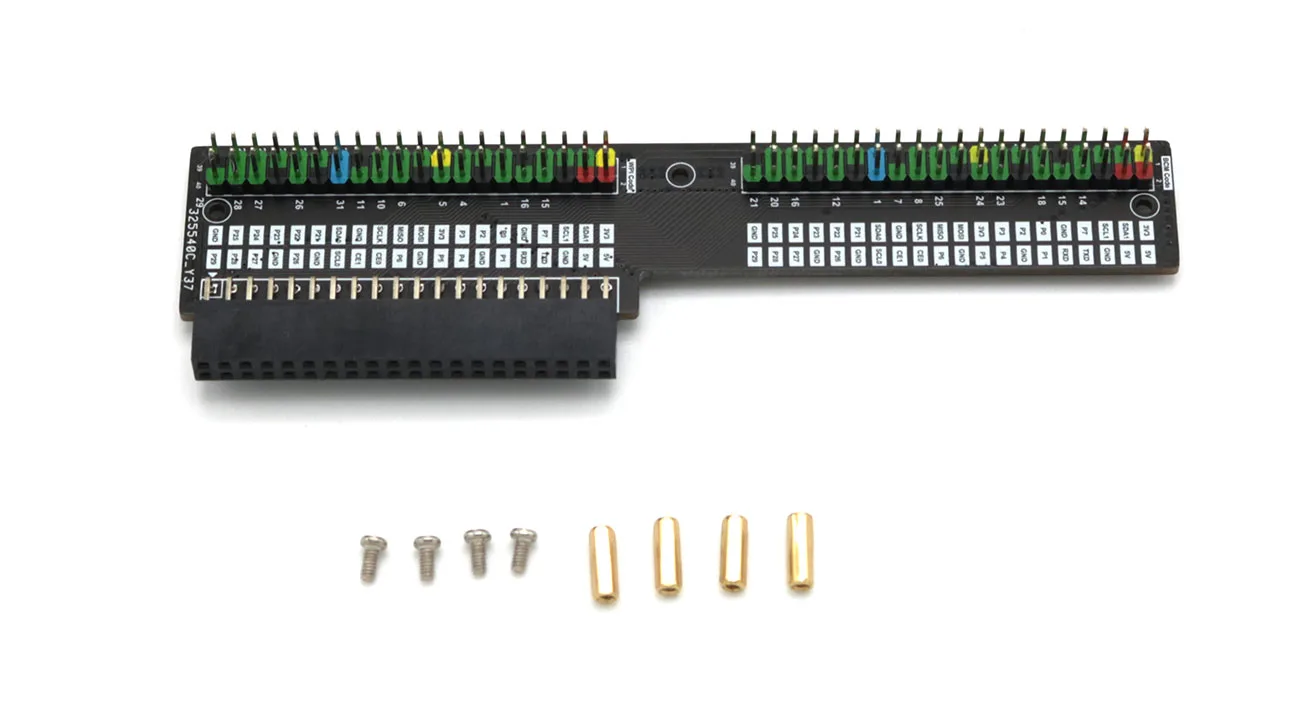 Raspberry Pi 400 GPIO расширительный адаптер для головки с цветным ободом легко