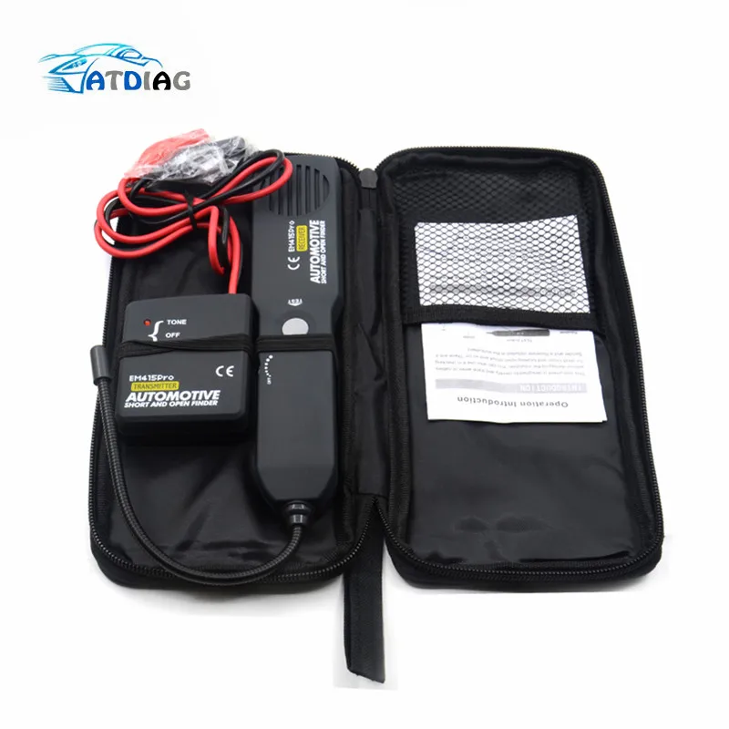 Автомобильный детектор короткого замыкания EM415PRO кабельный трекер инструмент