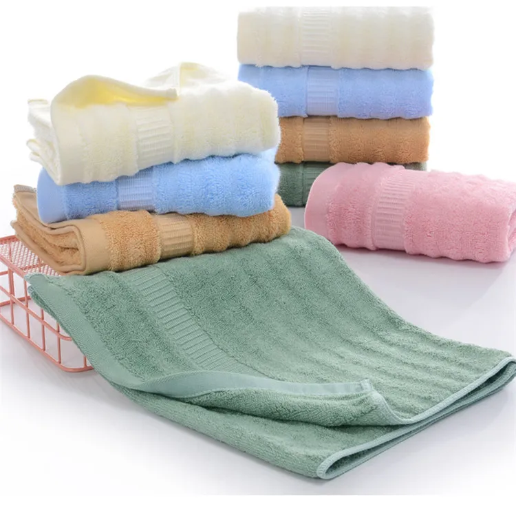 Super Soft Bamboo Towel Soft Face Hand Towel Absorbent Bath Towels Bathroom Adults Bamboo Washcloth Home Guest No Fade Towel