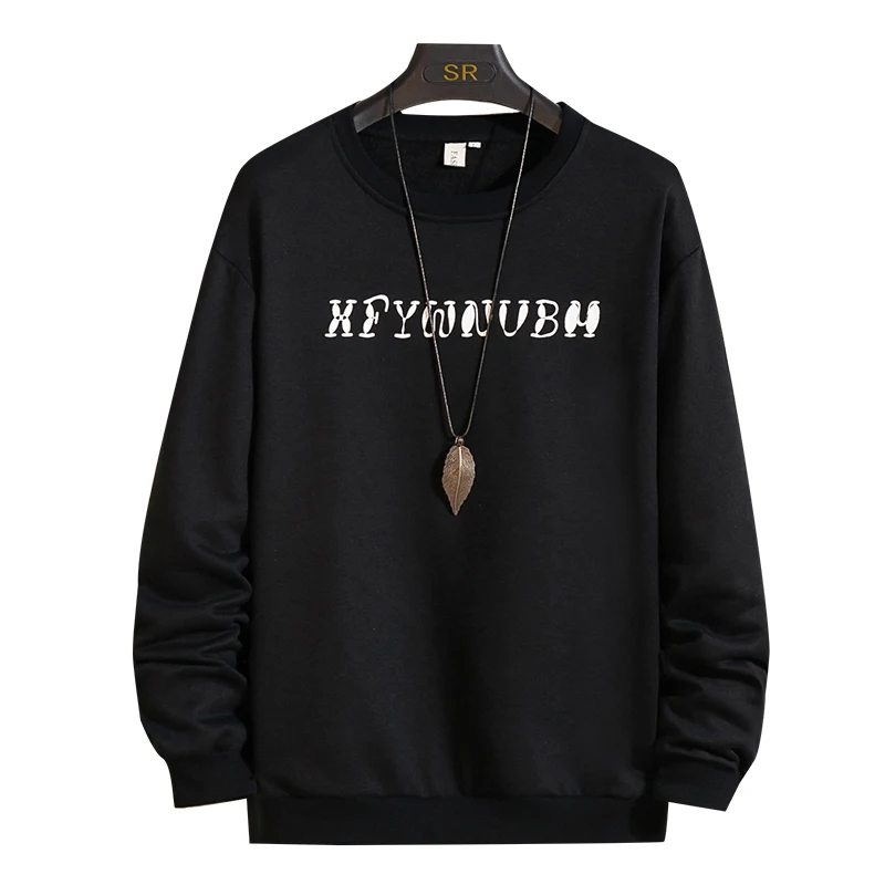 Толстовка LEGIBLE мужская с круглым вырезом свободная уличная одежда в японском