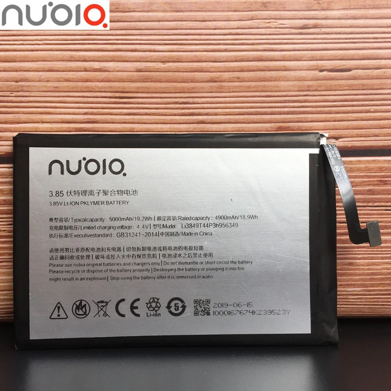

Оригинальный новый аккумулятор 5000 мАч Li3849T44P3h956349 для ZTE Nubia N1 NX541J, высококачественные батареи