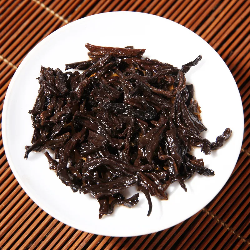 

250g China Yunnan 2006 Jishun Hao Chen Nian Cooked Ripe Tea Pu'er Green Food for Health Care Lose Weight