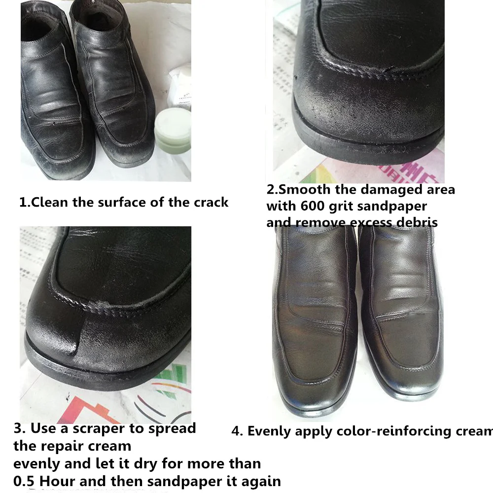 30 мл гель для ремонта кожи царапин трещин патч паста клей автомобильных кожаных