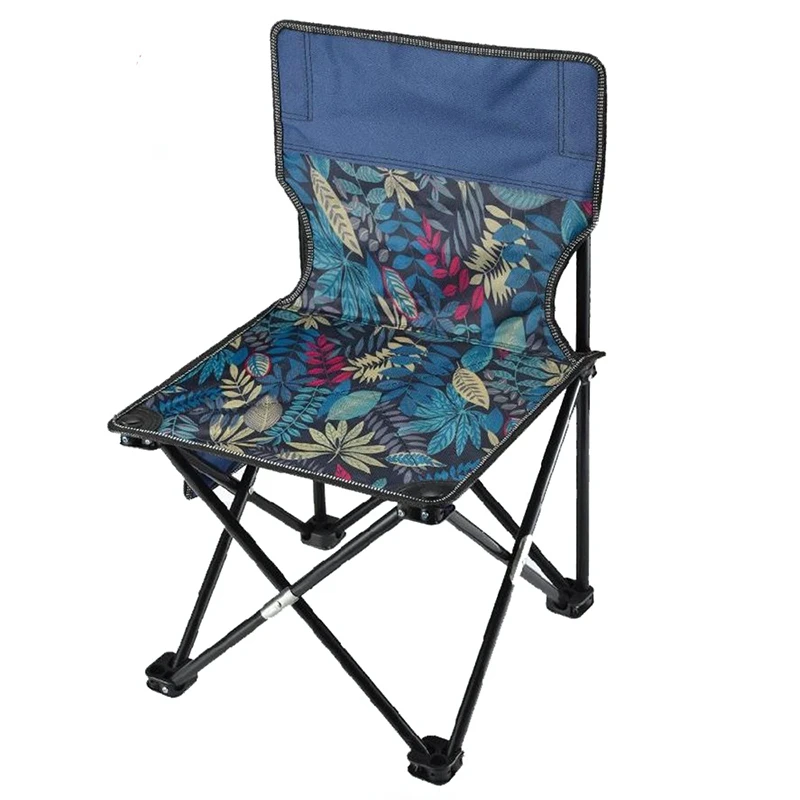 

Portable Folding Chair Outdoor Folding Stool For Fishing Hiking Picnic BBQ Oxford Cloth Foldable Camping Beach Chair