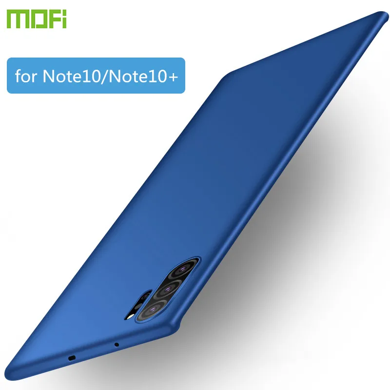 Чехол MOFi для Samsung Note10 + чехол Galaxy Note 10 Plus жесткая задняя крышка из поликарбоната coque