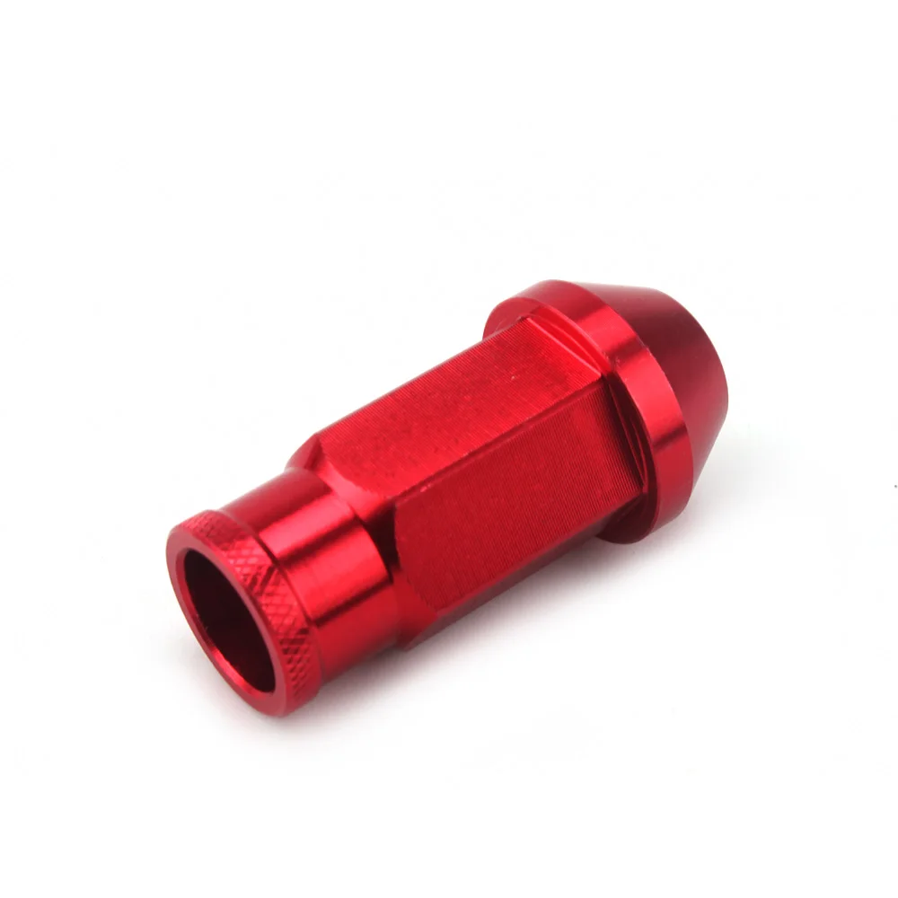 20 шт. алюминиевые гаечные гайки для гоночных колес длина 50 мм|racing wheel lug nuts|lug nutswheel
