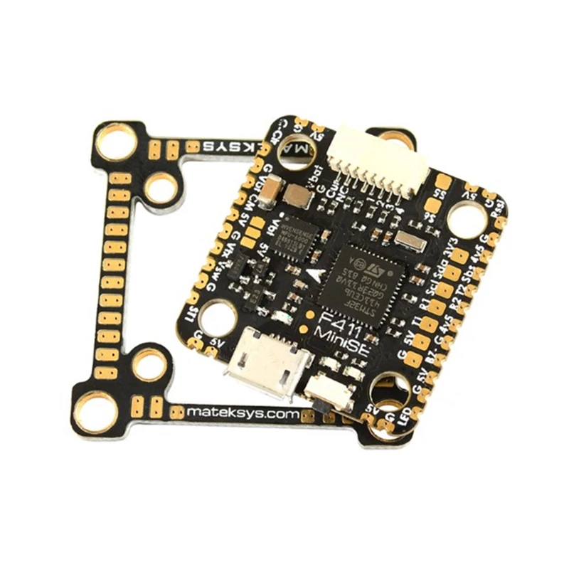 

MATEKSYS Matek F411 MINI SE Flight Control with OSD 5V/2A MPU6000 2~8S VTX for FPV Racing Drone