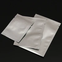 100pcs heat seal storage bags aluminium foil vacuum sealer pouches food grade for nuts ts1
