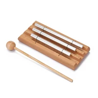 table chimes portable kids music enlightenment percussion instruments wooden percussive chimes