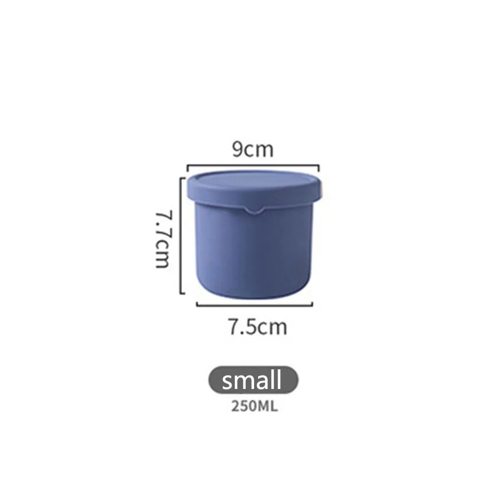 

Silicone Freshness-Keeping Box With Lid Sealed Keep Warm Bento Lunch Box Household Picnic Accessories Kitchen Supplies Dropship