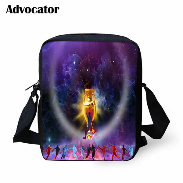 ADVOCATOR Fire Foot Ball School Bag for Boys Printed Crossbody Bags Women Shoulder Kids Mochila | Багаж и сумки