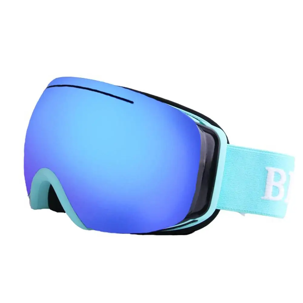 Лыжные очки для сноуборда с противотуманными и ветрозащитными линзами мужчин