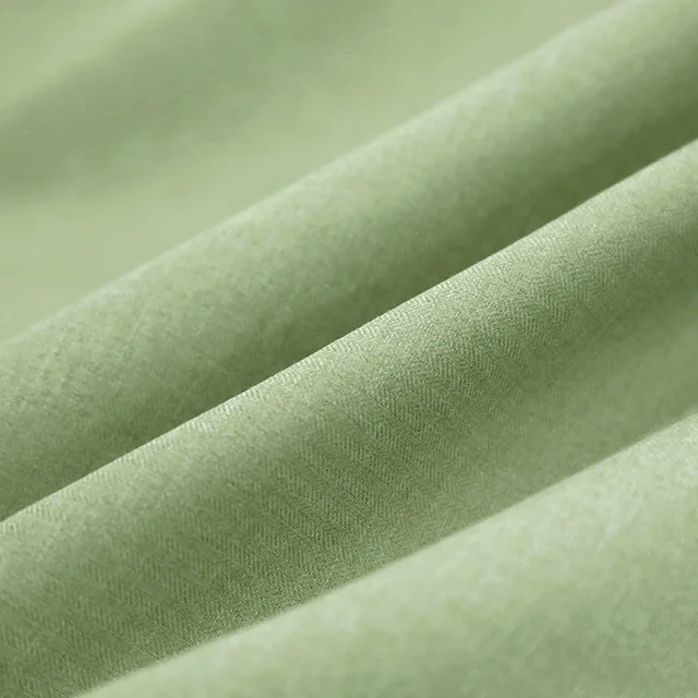 Однотонные льняные 100% затеняющие изолированные светонепроницаемые шторы для