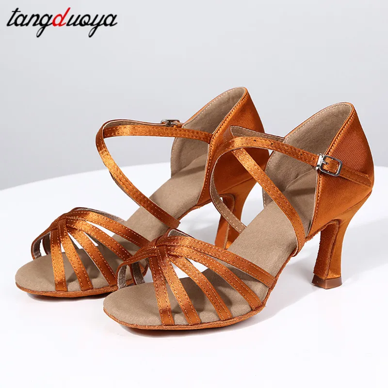 Женские профессиональные туфли для танцев Обувь бальных обувь сальсы танго