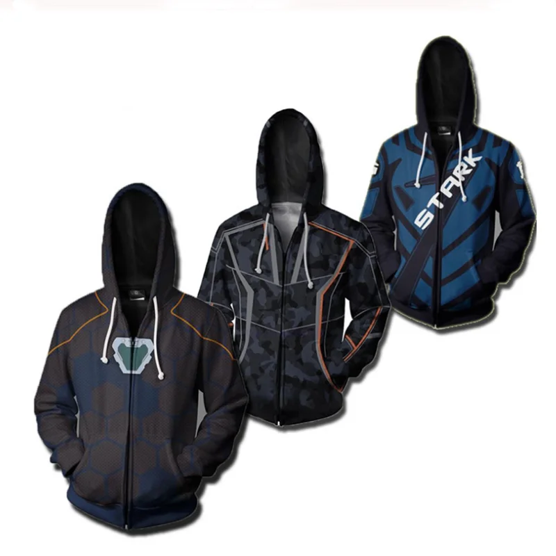 Бесконечная война &quotЖелезный человек&quot Толстовка Косплей Костюм Тони Stark брюки