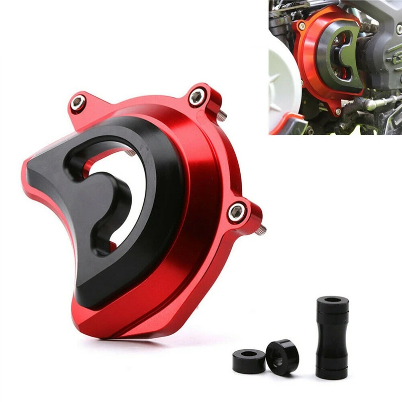 

Motorcycle Front Sprocket Chain Guard Crash Frame Cover for G310R 2017-2019, Red