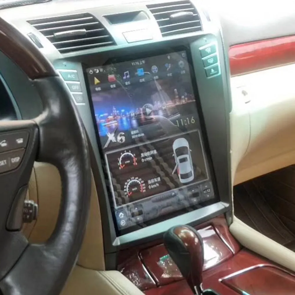 Android 8 1 os 12 дюймов ips вертикальный HD экран автомобильный gps Мультимедиа Радио navi