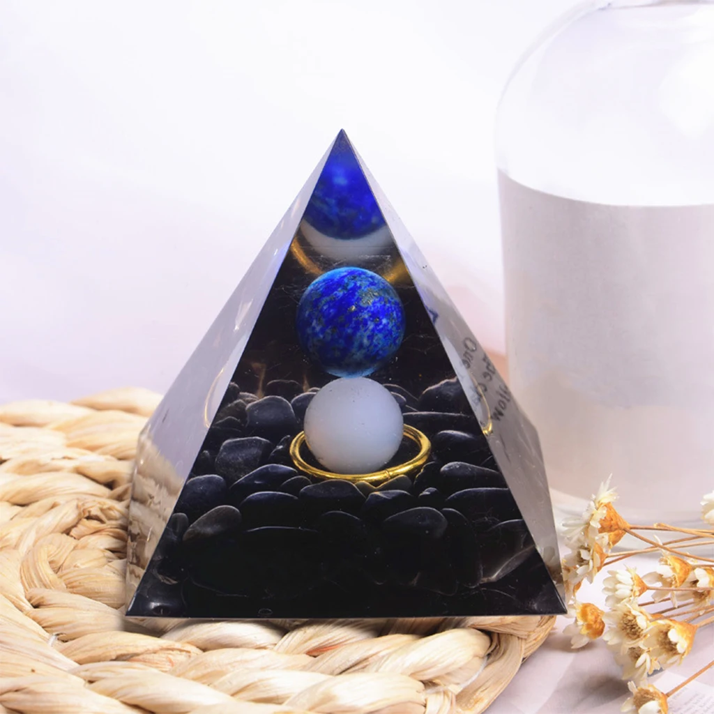 

Пирамида, натуральный кристалл, сфера, драгоценные камни, искусственный бриллиант 60 мм, украшение для йоги, медитации