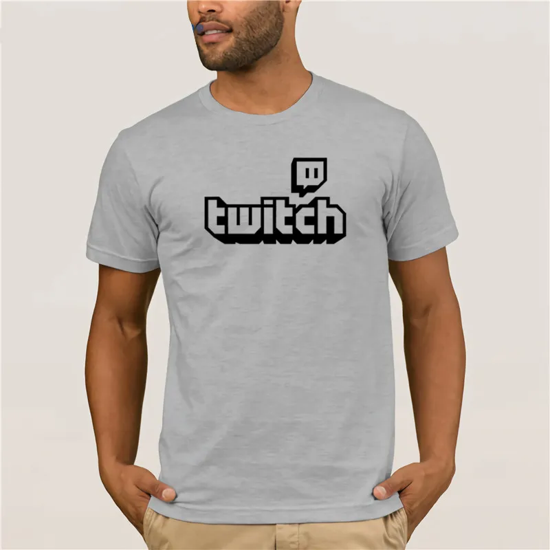 Twitch ТВ футболка Фиолетовый Игровой Топ геймер отцов День Fan подарки | Мужская