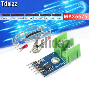 MAX6675 K type thermocouple temperature sensor module Temperature Degrees Module Temperature measurement up to 1024 degrees