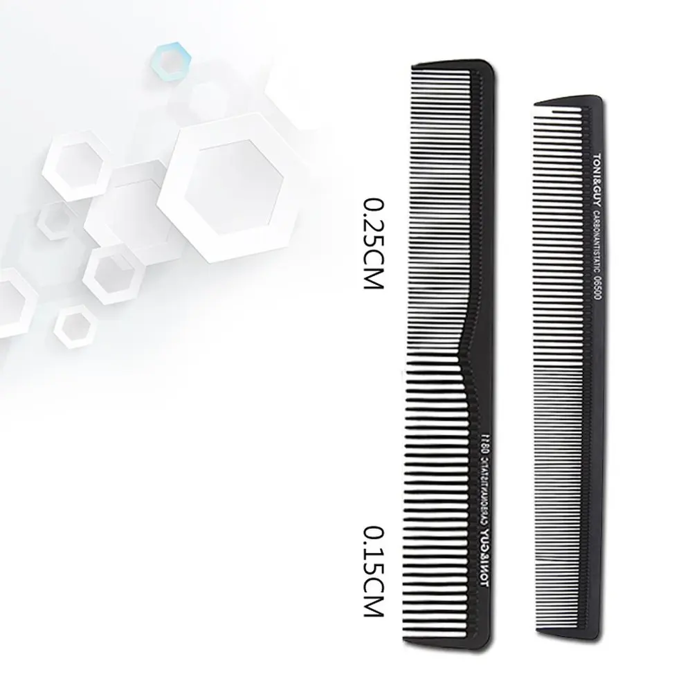 Салонная Расческа для стрижки Высококачественная щетка волос из углеродного