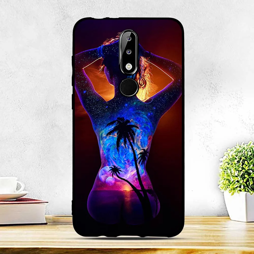 Чехол для Coque Nokia 5 1 Plus чехол 86 "TPU Мягкий силиконовый X5 Fundas чехлы