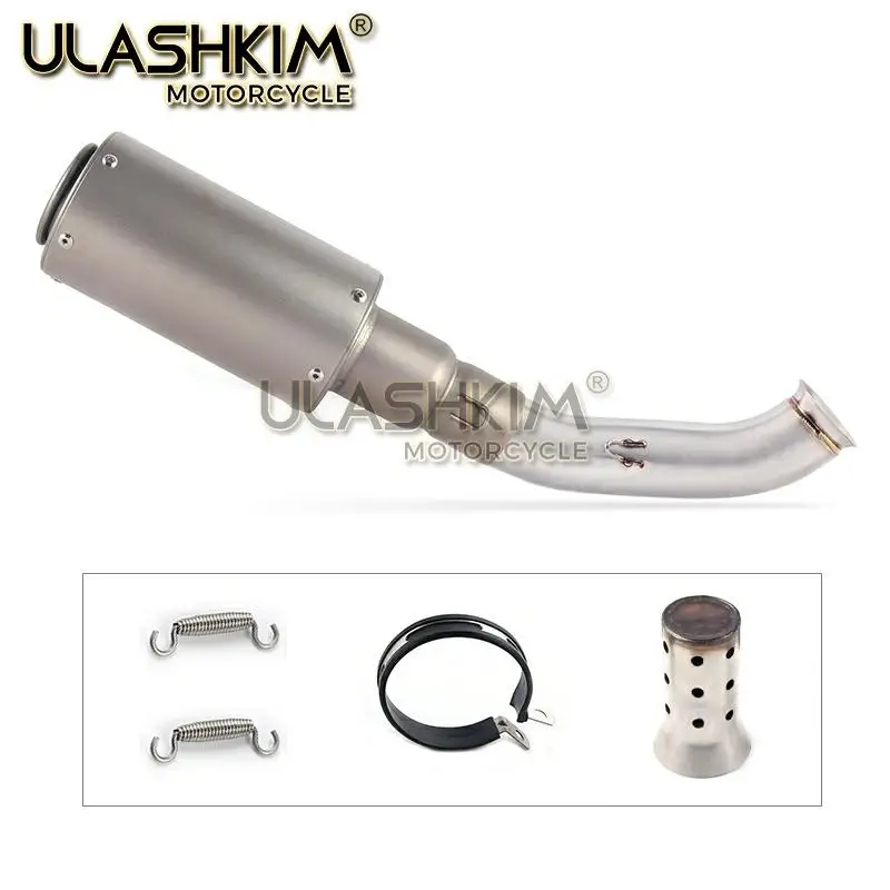 Полный глушитель выхлопной трубы мотоцикла системы средней Слипоны для KTM DUKE 390 250