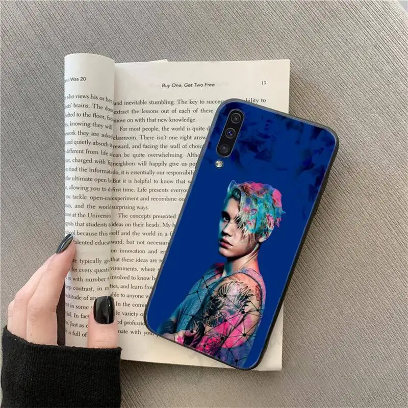 

Fashion singer Justin Bieber Phone Case For Samsung galaxy S 9 10 20 A 10 21 30 31 40 50 51 71 s note 20 j 4 2018 plus