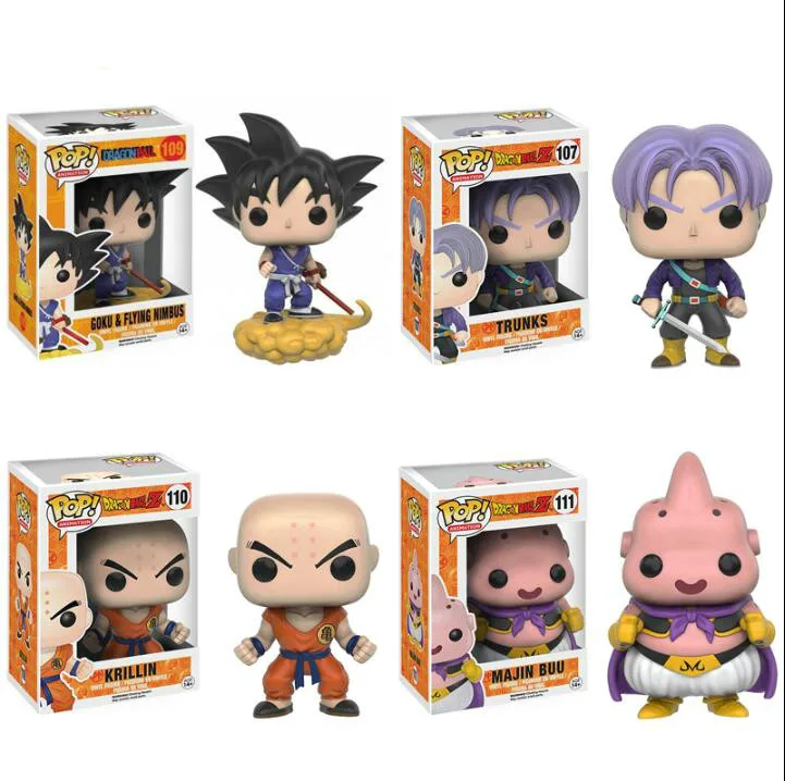Кукла Funko Pop DBZ Dragon Ball Z Вегета ГОКу кукла Супер Саян коллекционные игрушки для
