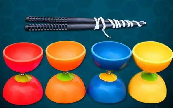 Спортивная игрушка для взрослых кожаная чаша Diabolo не боится тряски детей