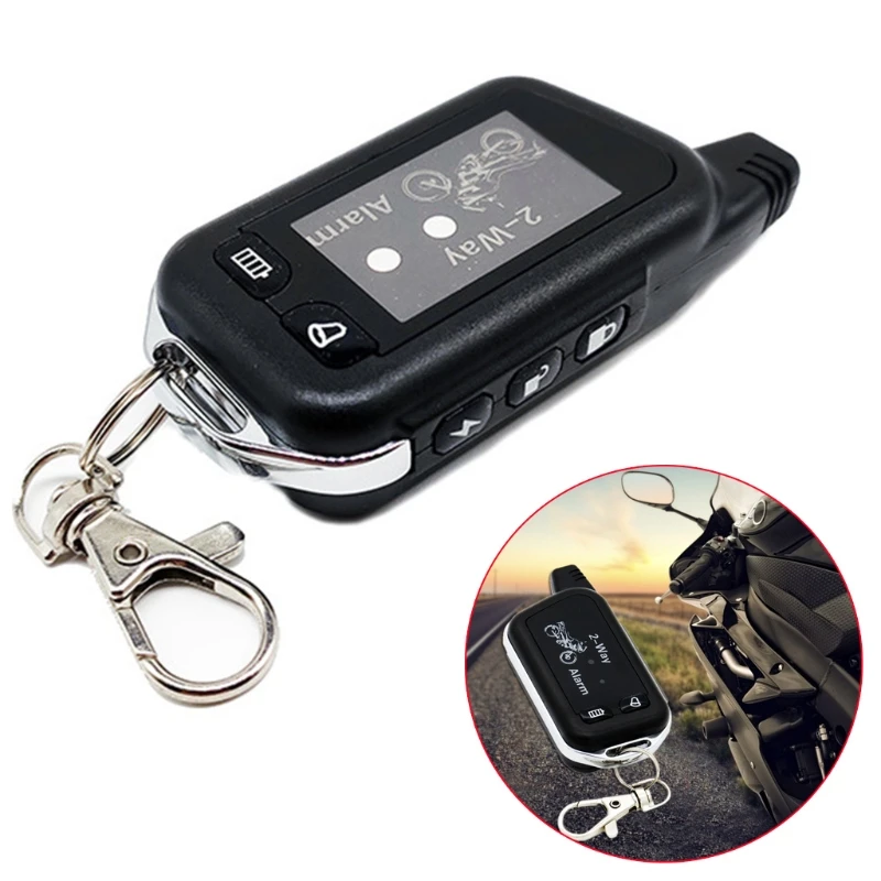 

J60F 2 Way Anti-theft Alarm Systems Warning Alarm with Remote Control for Motorcycle Theft Protection
