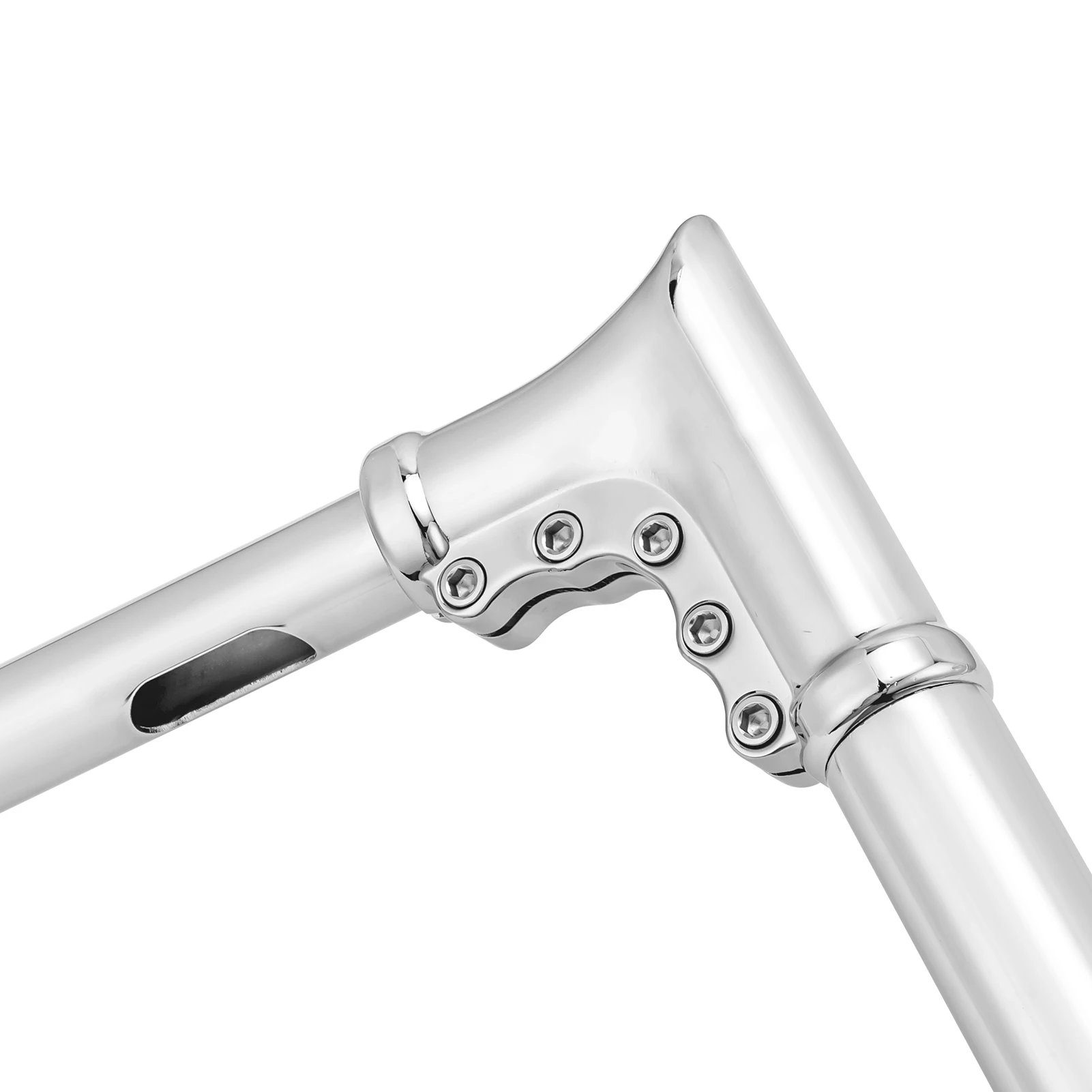 

Motorcycle Parts Chrome 14" Horn Ape Hanger Handlebar Seamless Steel Pipe For Harley Most Dyna Softail Sportster XL 883 1200