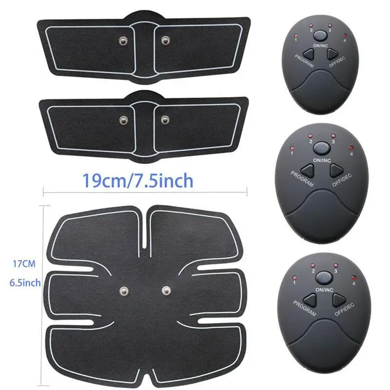 Аккумулятор домашний брюшный EMS сжигающий жир массажный тренажер Комплексная