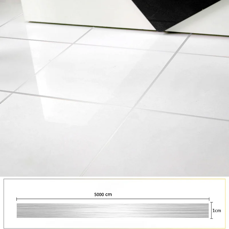 50 м Золотая настенная плитка пол зазор уплотнительная лента водонепроницаемая